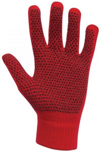 2022 Dublin Magic Pimple Grip Riding Gloves 382236 - Red